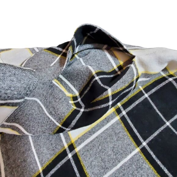 Plaid Academia Old Money Mini Skirt Size 2 Wool Blend Preppy Office Classic - Picture 3 of 9